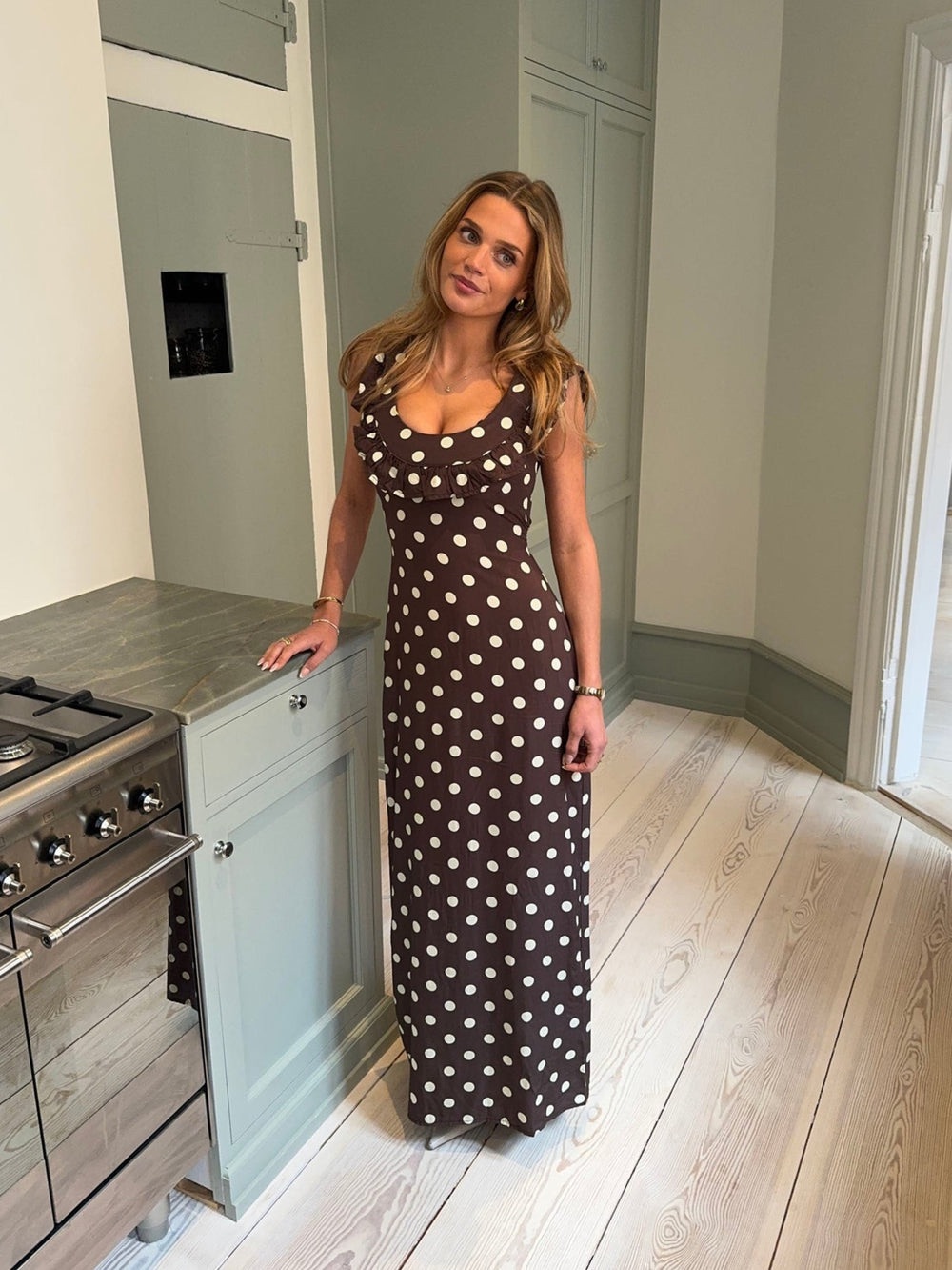 Design by Si Luna Dress with Polka Dots